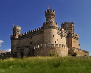 Manzanares Castle in Spain