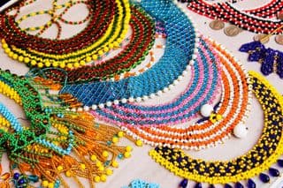 Vibrant Indian Beaded Necklaces