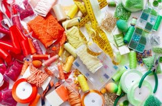 Craft Table: A Rainbow of Needlework Essentials