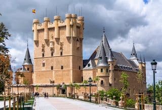 Segovia's Spanish Medieval Castle Alcazar