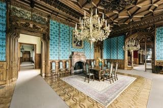 Gothic Dining Room in Lednice Castle