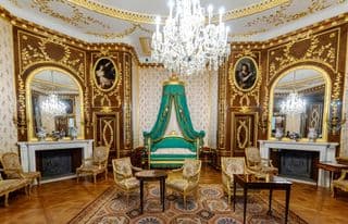 The Opulent State Bedroom at the Royal Castle in Warsaw