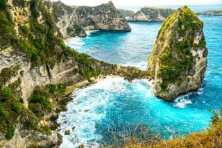 Attractive Nusa Penida Cliffs