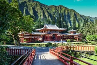 Byodo-In Japanese Temple, Oahu, Hawaii