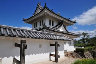 Traditional Japanese Castle Tower in Nishimaizuru