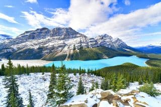 Peyto Lake in the Canadian Rockies