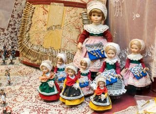 Traditional Dutch Costume Doll Collection