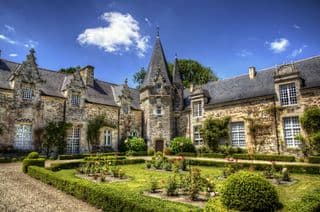 Medieval Castle in Brittany, France