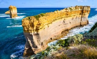 Golden Cliffs of the Southern Ocean