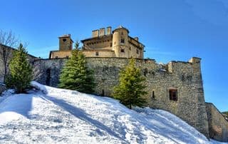 Medieval Fortress in the French Alps