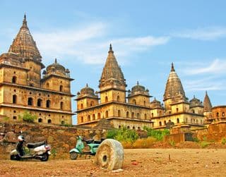 Ancient Indian Architecture in Orchha