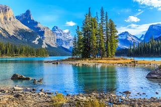 Emerald Waters of Maligne Lake