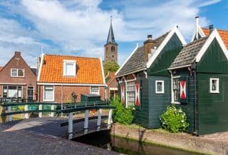 Traditional Dutch Canal Houses