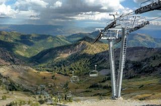 Overlooking the Snowbird Ski Resort