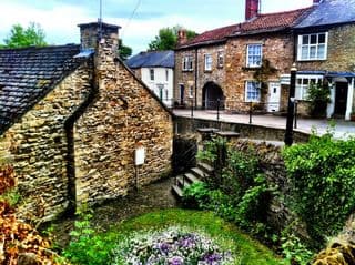 Historic Stone Houses in Richmond, North Yorkshire