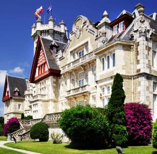 Magdalena Palace in Santander, Spain