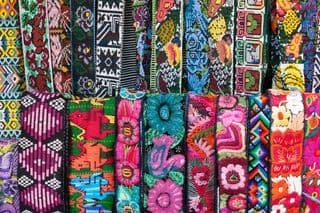 Colorful Guatemalan Embroidered Belts