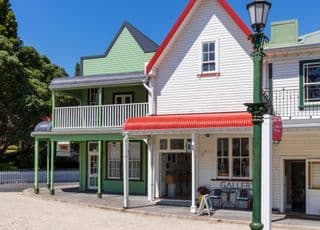 Colorful Victorian Architecture in Tauranga