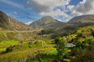 Springtime in Nant Ffrancon Valley, North Wales