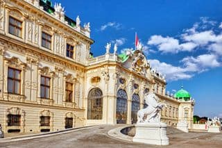 Baroque Elegance of Upper Belvedere Palace in Vienna