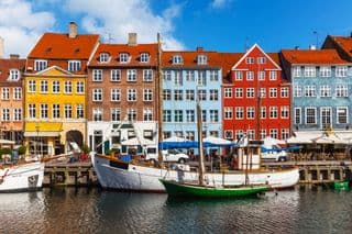 Colorful Nyhavn in Copenhagen