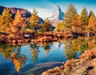Autumnal Reflection at Matterhorn Peak