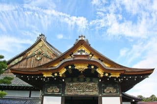 Traditional Japanese Architecture at Nijo Castle