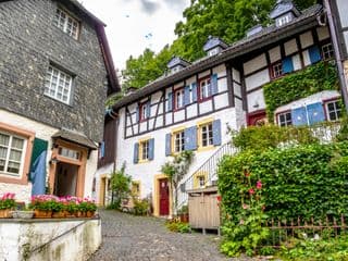 Half-Timbered Houses in Blankenheim, Germany