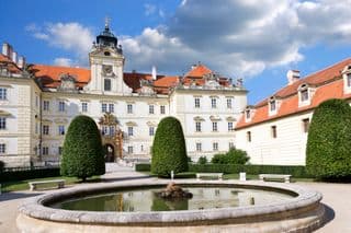 Baroque Castle Valtice in the Czech Republic