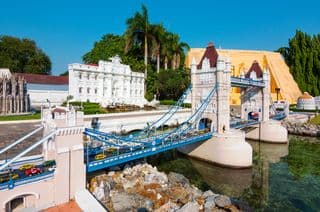 Miniature London Bridge in Mini Siam Pattaya