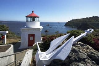 Trinidad Lighthouse Overlooking the Pacific Ocean