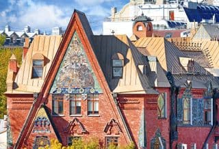 Art Nouveau Elegance: A Mosaic-adorned Moscow Building