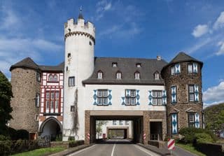 Medieval Castle Overpass in Rhineland-Palatinate