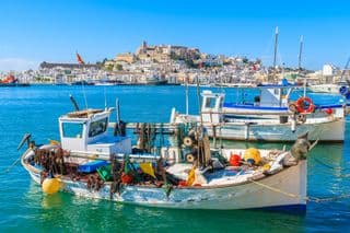Fishing Boats in Ibiza Harbour
