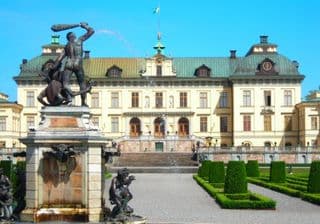 Statue at Drottningholm Palace Fountain
