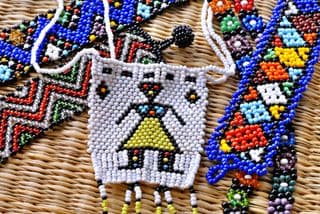 Handcrafted African Beaded Pendant
