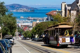 Trolley Ride to Fisherman's Wharf in San Francisco