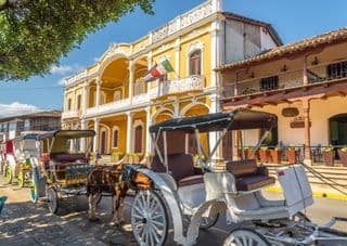 Carriages in the Heart of Granada