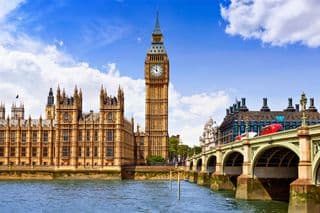 The Queen's Palace and Big Ben by Day