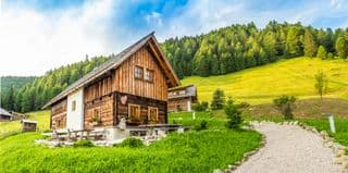 Traditional Alpine Chalet amidst the Austrian Forest