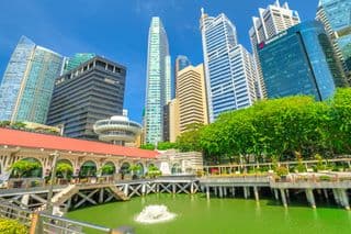 Skyscrapers of Marina Bay, Singapore