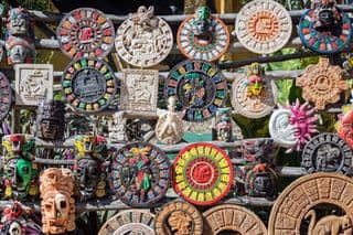 Vibrant Maya Artifacts for Sale