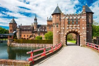 Medieval Castle in Haarzuilens, Netherlands