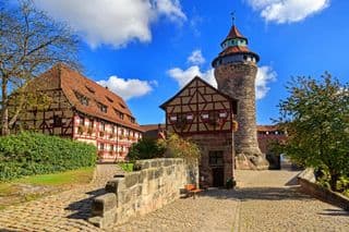 Medieval Nuremberg Castle Tower