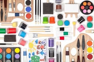 Artist's Toolbox Arrayed for Creativity