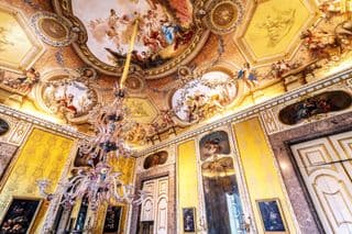 Opulent Frescoes at the Royal Palace of Caserta