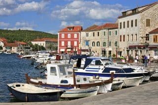 Stari Grad Harbour in Croatia