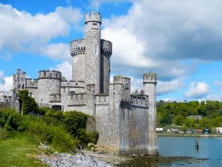 Medieval Fortress by the Irish Sea