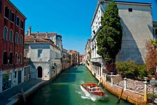 Venetian Canals in the Sun