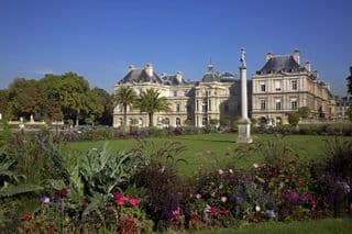 Luxembourg Palace Gardens in Springtime